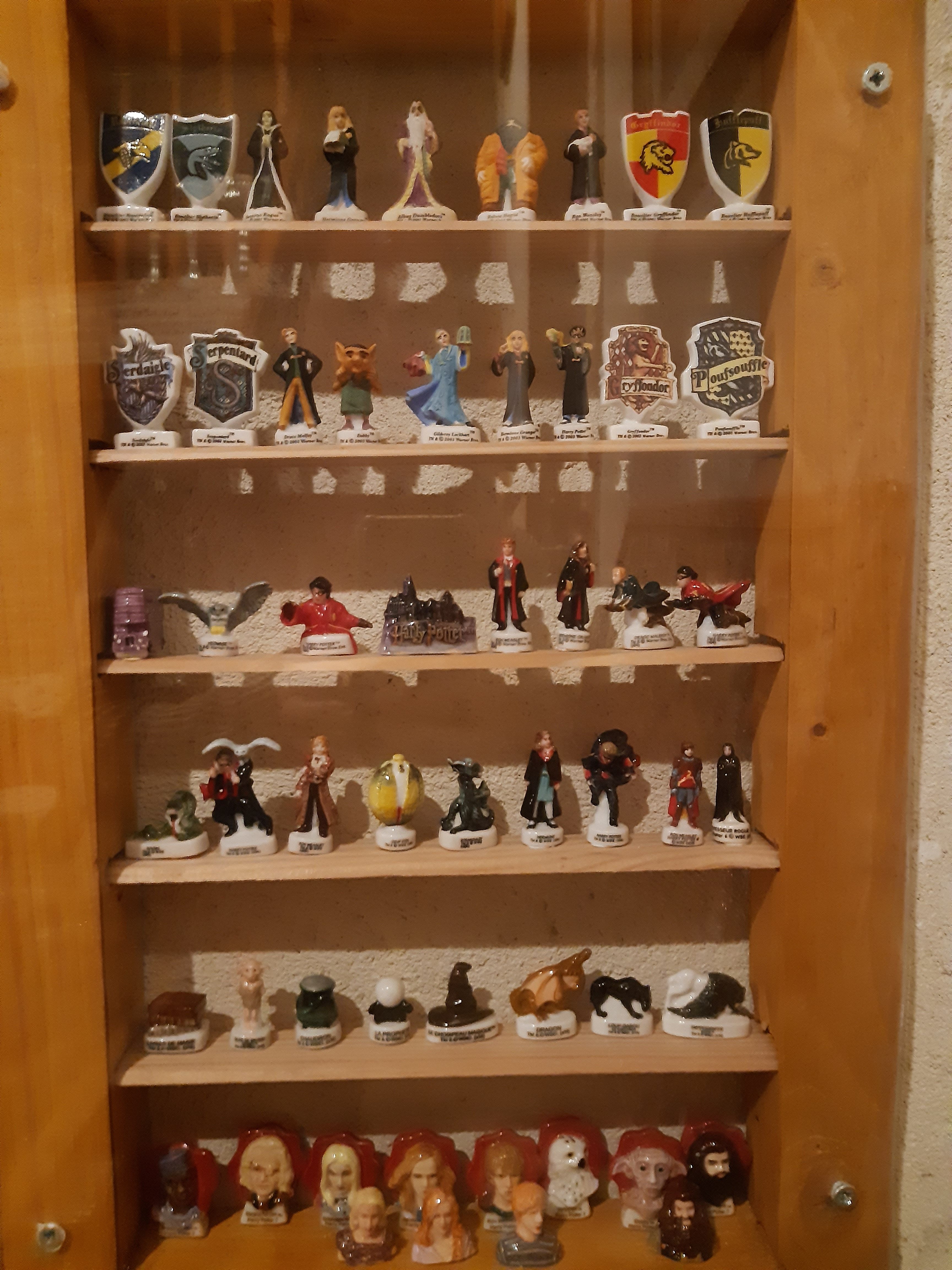 Una colección de frijoles de Harry Potter.