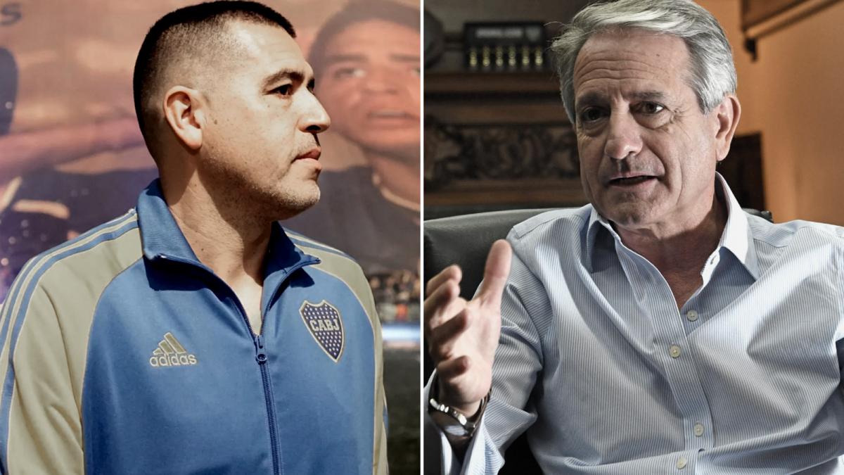 Riquelme e Ibarra mano a mano por la presidencia de Boca 