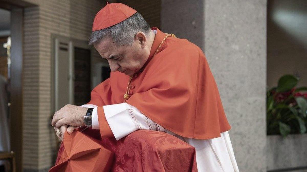 El cardenal Angelo Becciu condenado por fraude Foto AFP