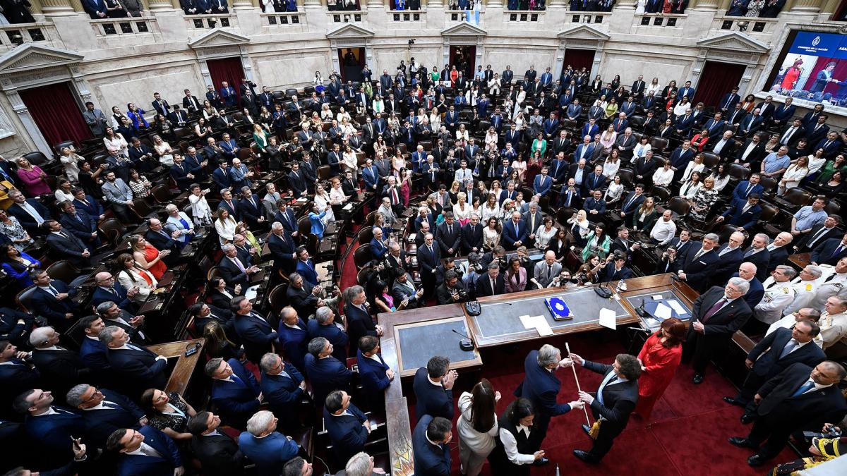 El presidente Javier Milei inaugurar las sesiones ordinarias del Parlamento el viernes a las 21 Foto Prensa 