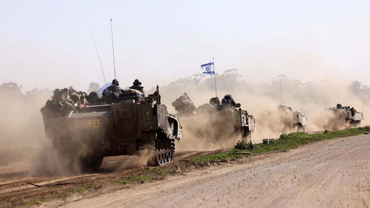 Hasta ahora las operaciones militares en la Franja de Gaza dejaron 21822 muertos a mayora de ellas mujeres y nios Foto AFP