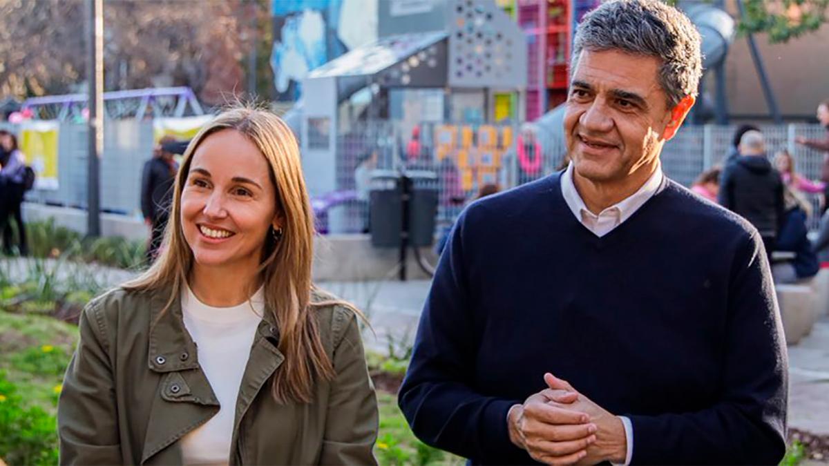 Clara Muzzio y Jorge Macri Foto X claramuzzio