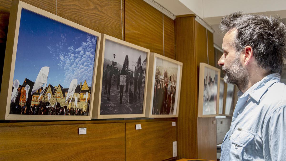 Las tres muestras se expondrn durante todo el mes de diciembre Foto Eugenia Neme 