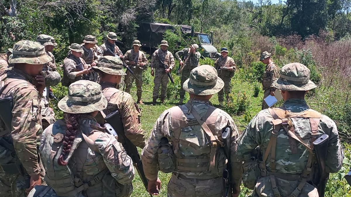 Una de las prcticas del Grupo de Artillera del Monte 3 Foto XEjercito