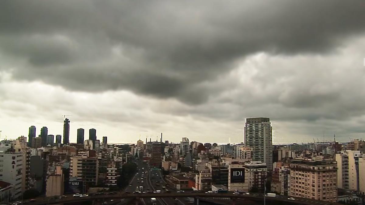 Las condiciones meteorolgicas continuarn inestables en el centro del pas con marcas trmicas mximas entre los 21 y 23 grados por lo menos hasta el mircoles prximo