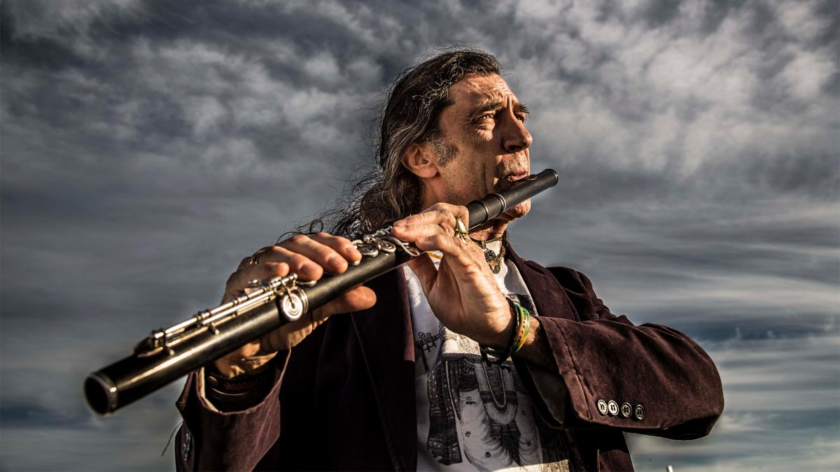 El premiado y verstil instrumentista y compositor nacido en Madrid Jorge Pardo Foto Prensa