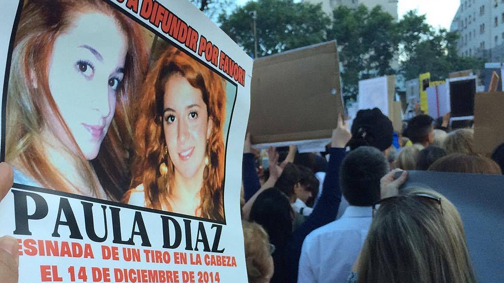 Siguen reclamando justicia por Paula Daz 