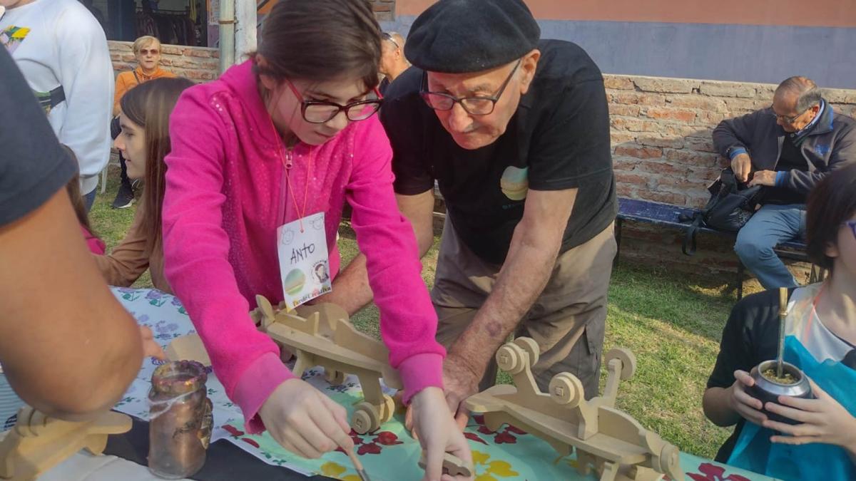 Una postal del evento benfico realizado en la localidad bonaerense de Castelar