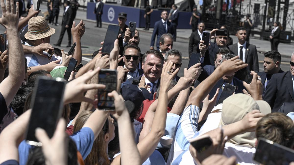 Bolsonaro avis que estar en su casa de Angra Dos Reis Foto Leo Vaca