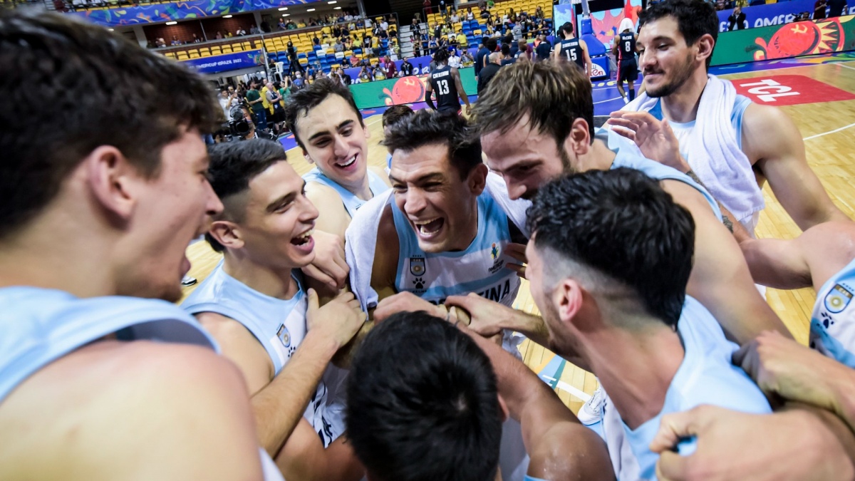 Argentina quiere revalidar el ttulo de la Americup obtenido en Brasil Foto FIBA Americas