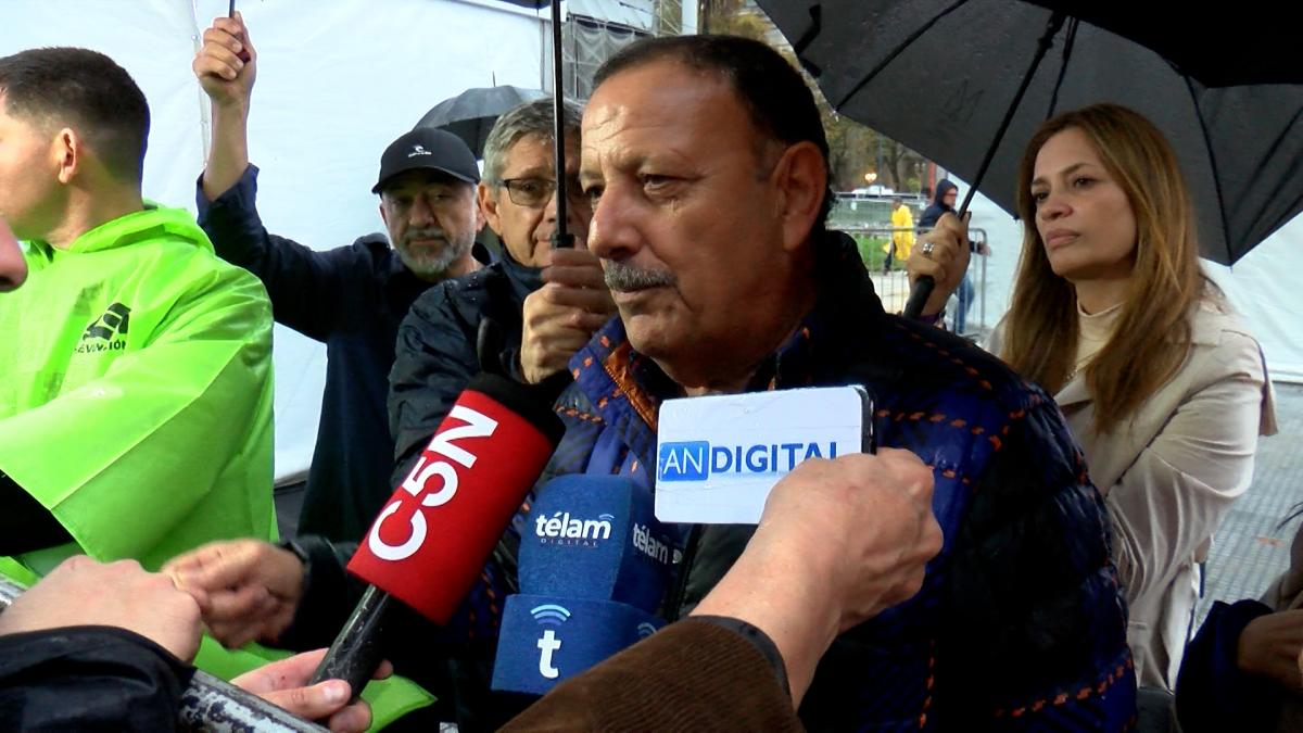 El gobernador de La Rioja Ricardo Quintela expres su apoyo y solidaridad al gobernador bonaerense Axel Kicillof Foto Archivo