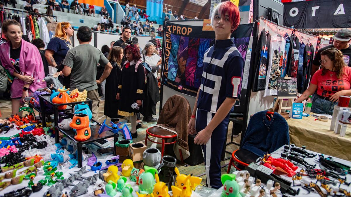 Stands y feria con merchandising Otaku Foto Alejandra Bartoliche