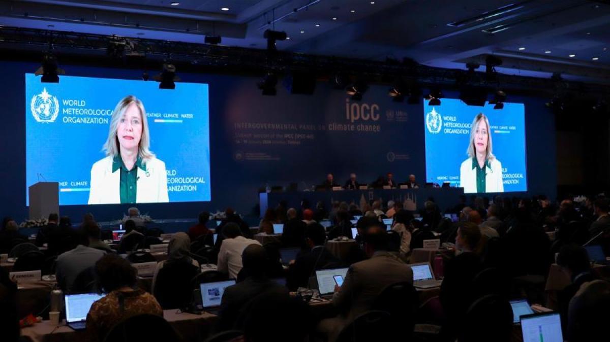 Celeste Saulo secretaria general de la Organizacin Meteorolgica Mundial Foto X IPCC_CH