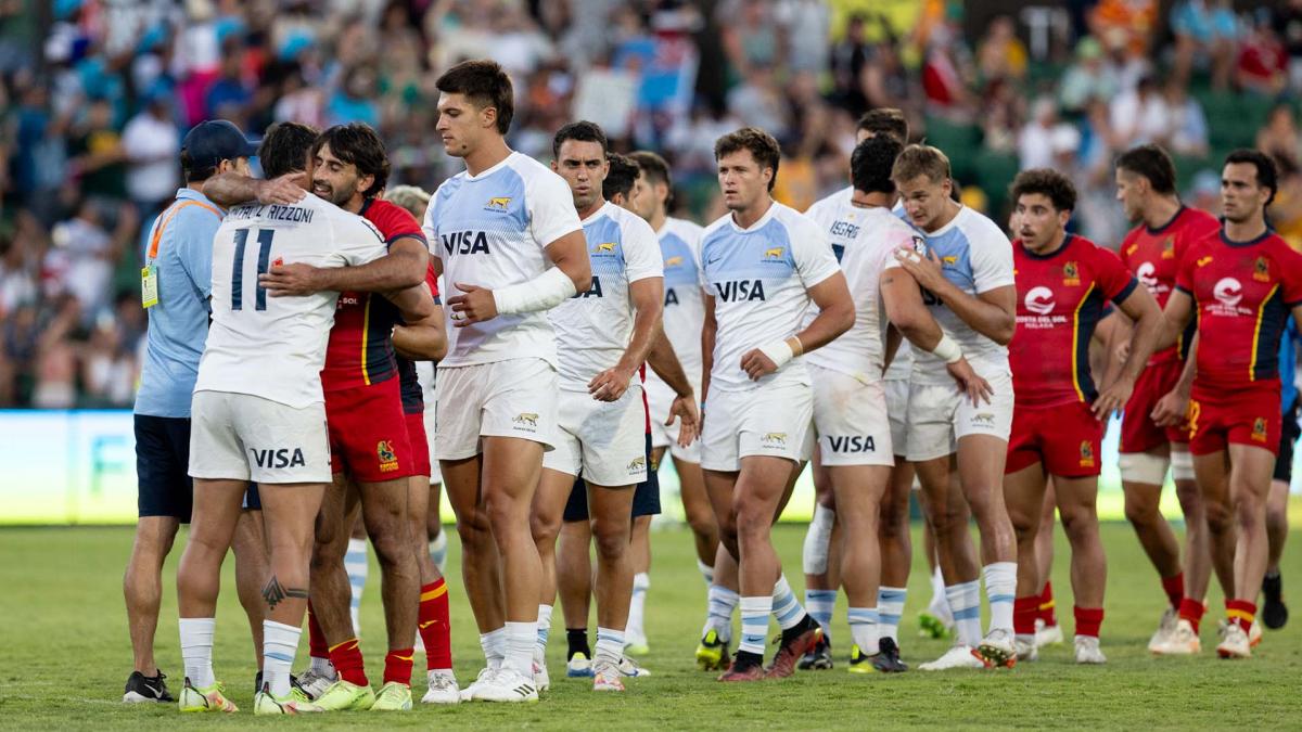 En el camino a la semifinal Argentina venci dos veces a Espaa Foto lospumas7arg 