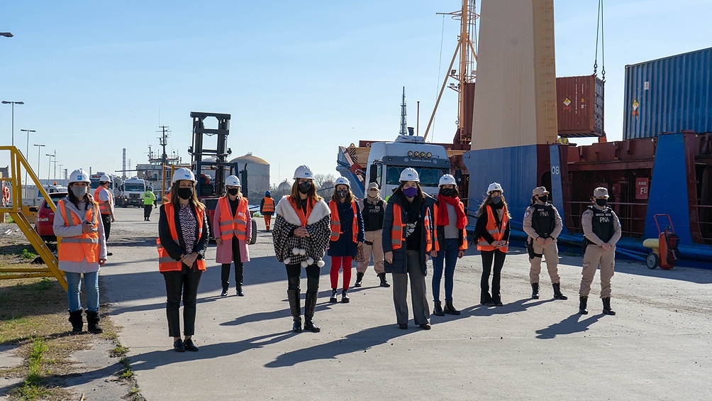 El informe tambin relev los espacios y proyectos con perspectiva de gnero en los puertos como por ejemplo el 38 cuenta con protocolos contra violencias de gnero Foto Archivo