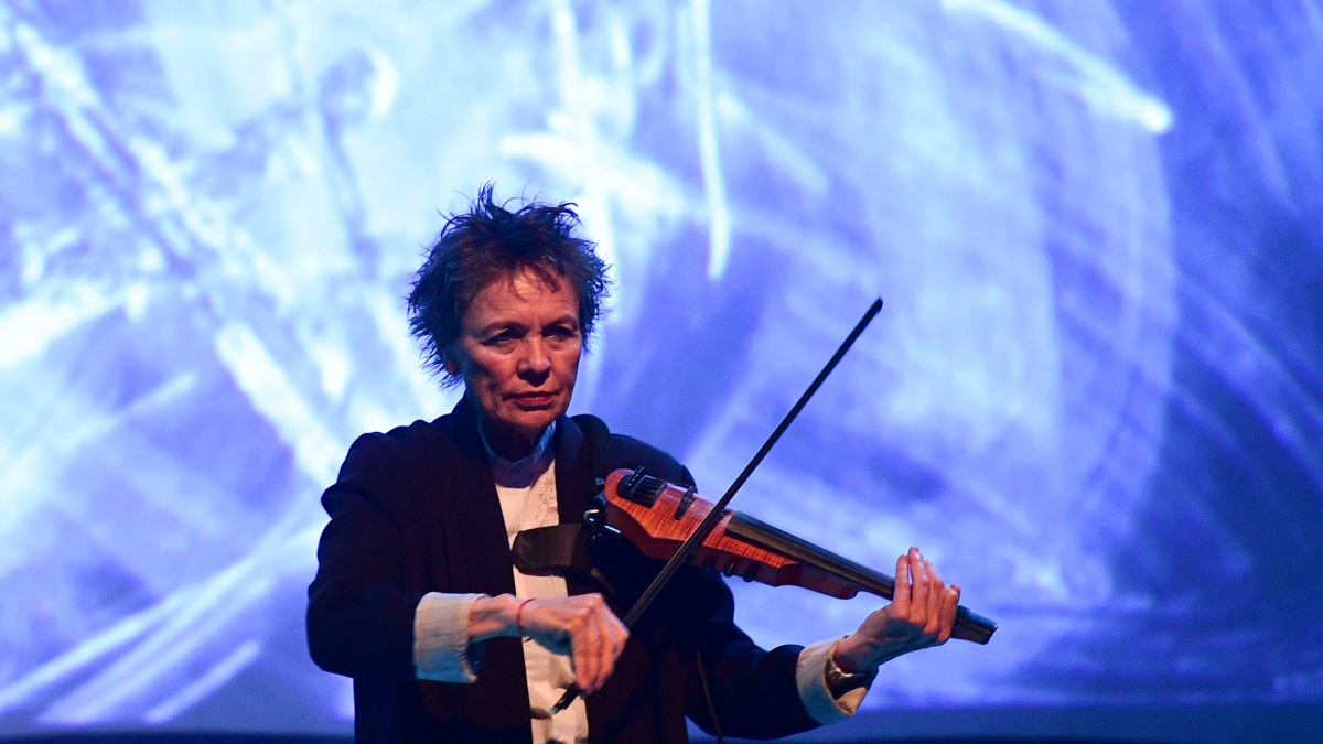 Cancelaron a Laurie Anderson en una universidad alemana por su apoyo a Palestina Foto Maximiliano Luna