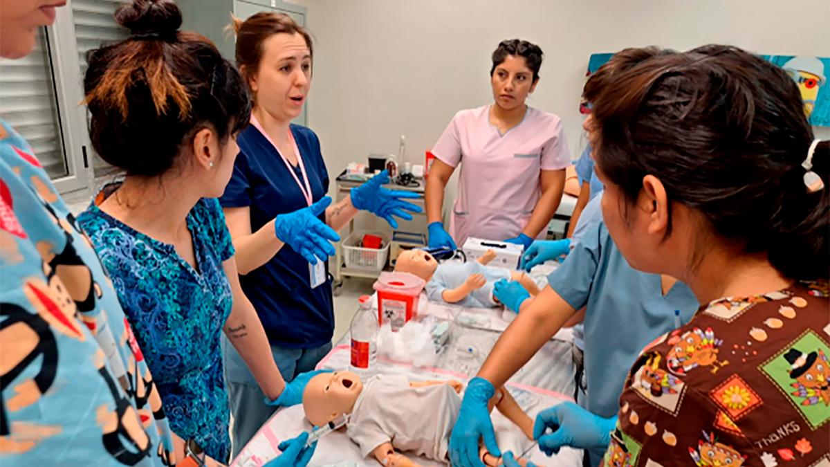 Centros de simulacin para la capacitacion de personal en Hospitales Foto gbagobar