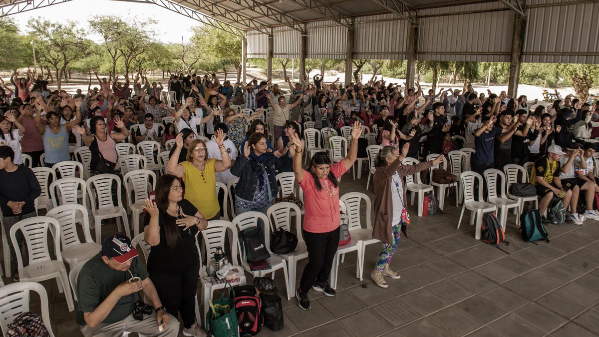 Habr actividades litrgicas un gran fogn cena y homenaje de las agrupaciones gauchas Foto Archivo Emilio Rapetti