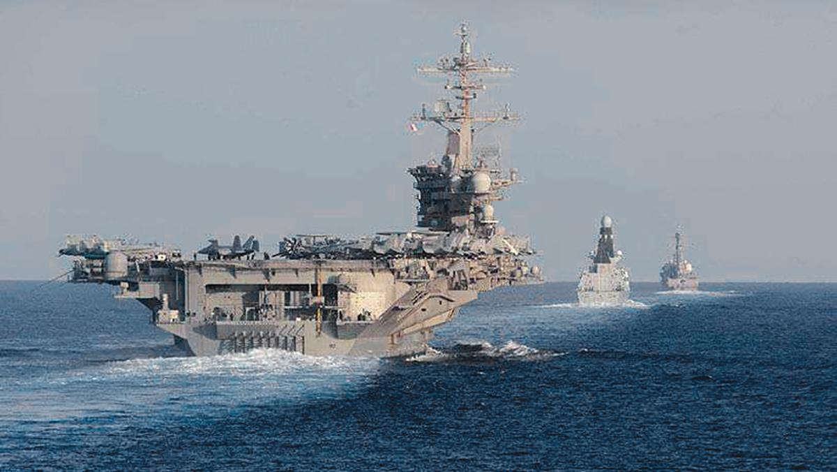 Francia Alemania e Italia llamaron a la Unin Europea a enviar fuerzas navales al mar Rojo Foto Archivo