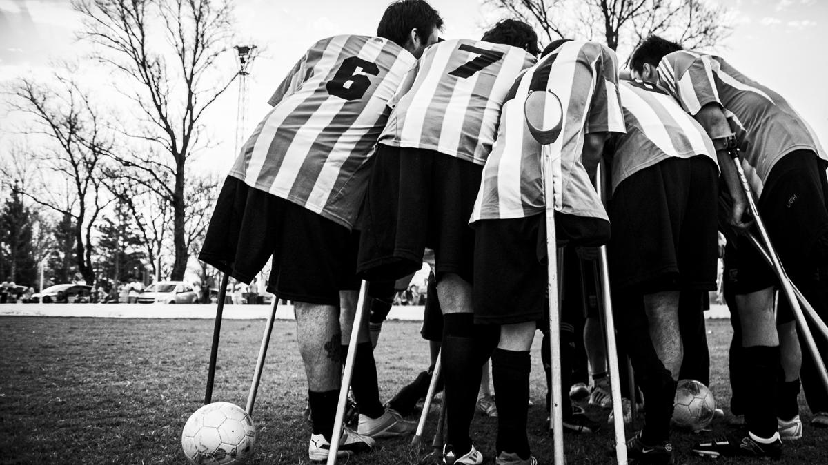 Seleccin argentina de futbolistas amputados Fotogalera Pablo Dondero