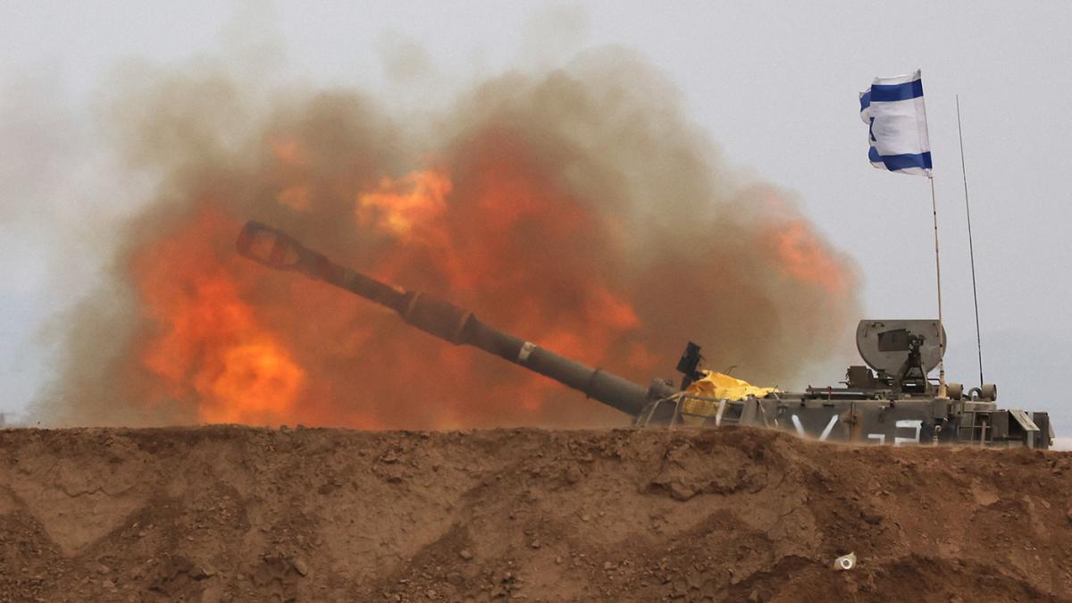 Desde que el 7 de octubre Israel y Hamas entraron en guerra en la Franja de Gaza Hezbollah se uni desde Lbano a atacar a las fuerzas del Estado hebreo en una muestra de solidaridad con los islamistas palestinos Foto AFP