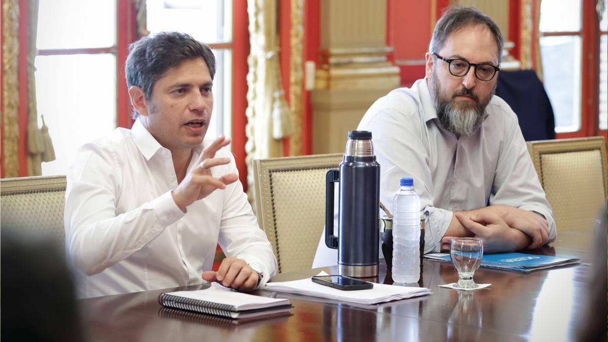 Kicillof se reuni con representantes de Cepreb Foto Prensa GPBA