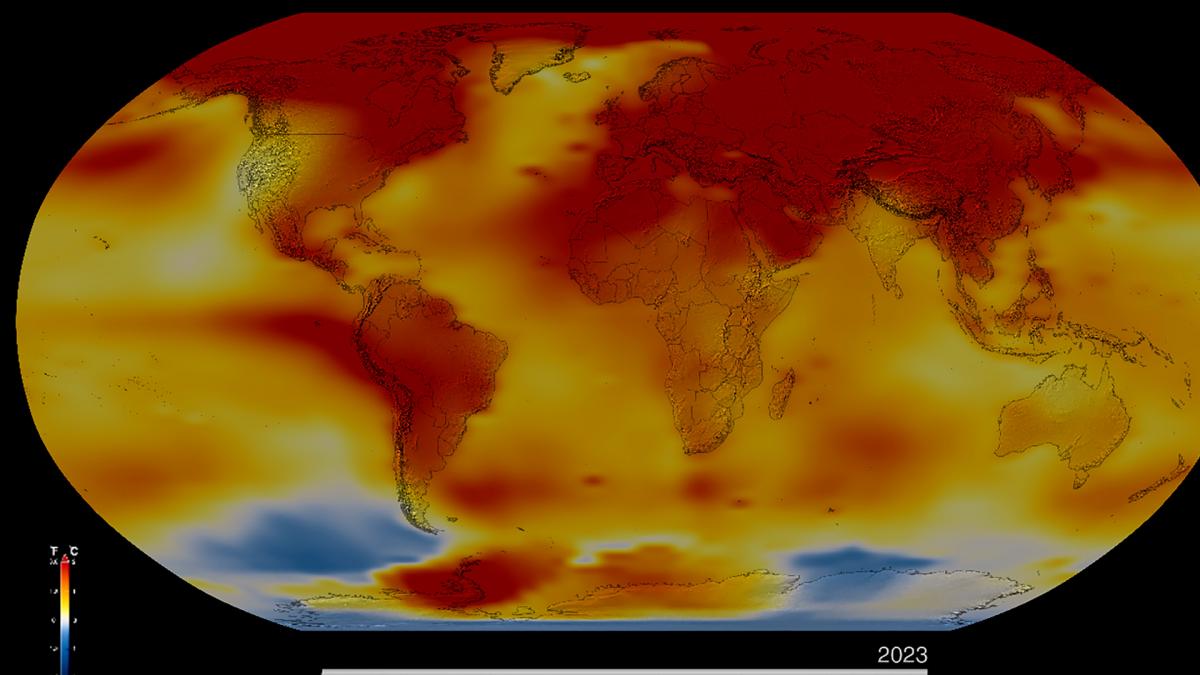 A pesar de que muchos dirigentes siguen negando el cambio climtico las temperaturas no dejan lugar a dudas nuestro planeta arde Foto AFP