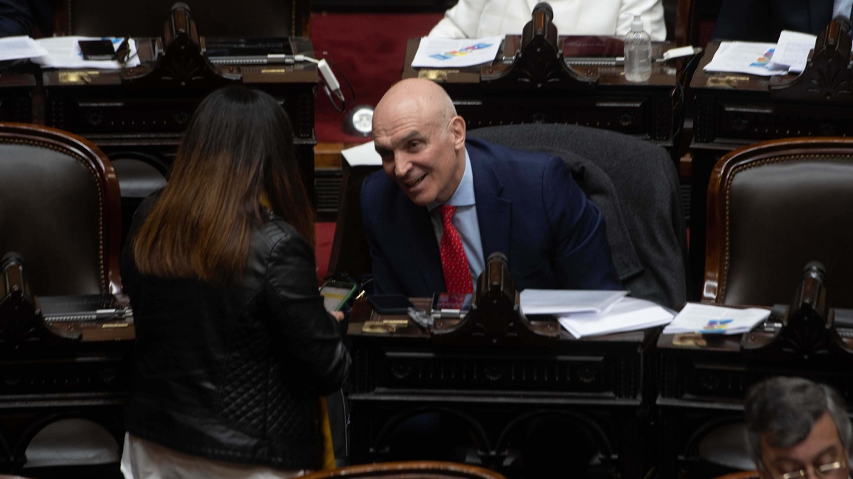 Le quiero decir a Daer y a toda la mafia sindical que ellos son los causantes de que haya ocho millones de trabajadores que hace aos viven precarizados dijo Espert Foto Camila Godoy