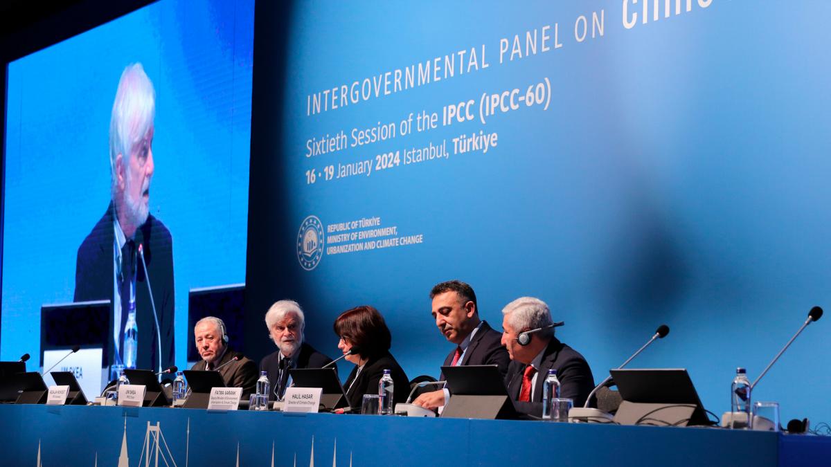 Jim Skea presidente del IPCC Foto X IPCC_CH