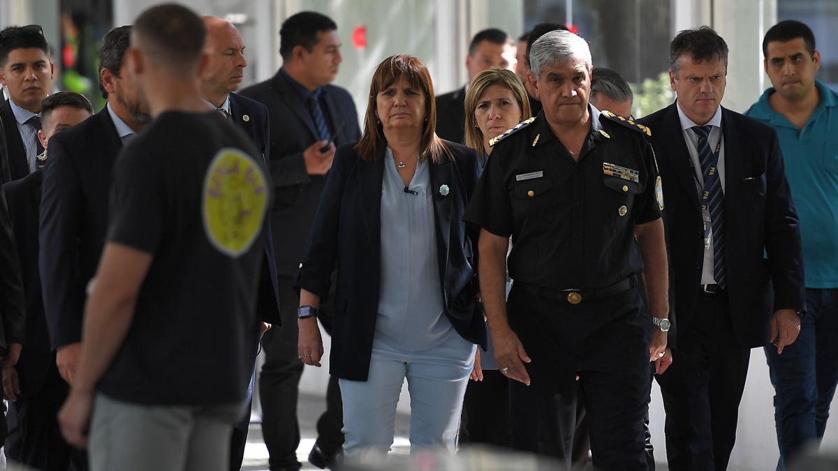 Un juez inst a la ministra de Seguridad Patricia Bullrich a que brinde detalles sobre el protocolo antipiquetes Foto Vctor Carreira