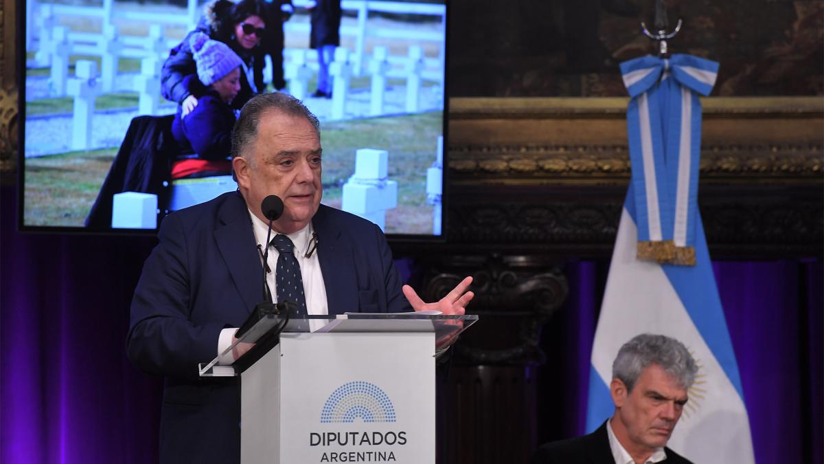 El diputado Eduardo Valds advirti sobre las dificultades que tendr el Gobierno para aprobar la ley Bases en Diputados Foto Vctor Carreira