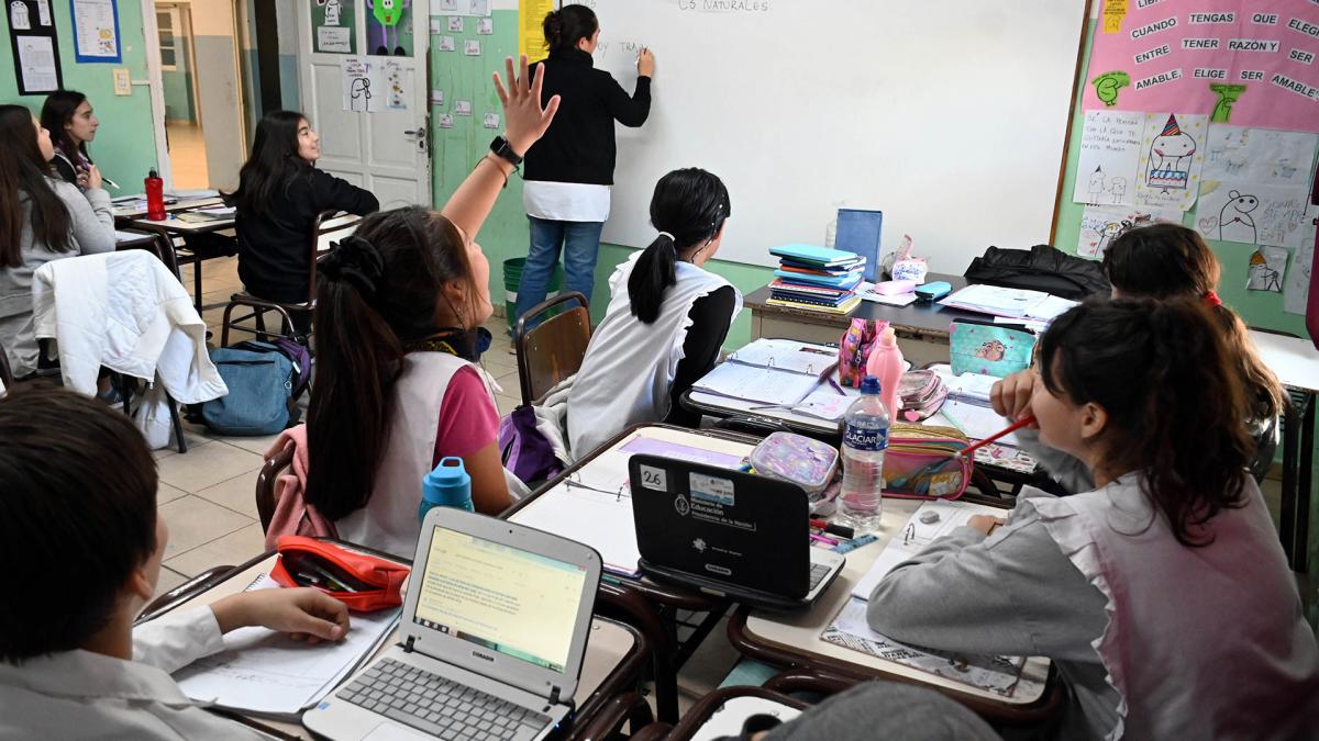 Los datos revelan que durante la pandemia hubo una cada en las tasas de asistencia en todos los niveles educativos Foto Marcelo Ochoa