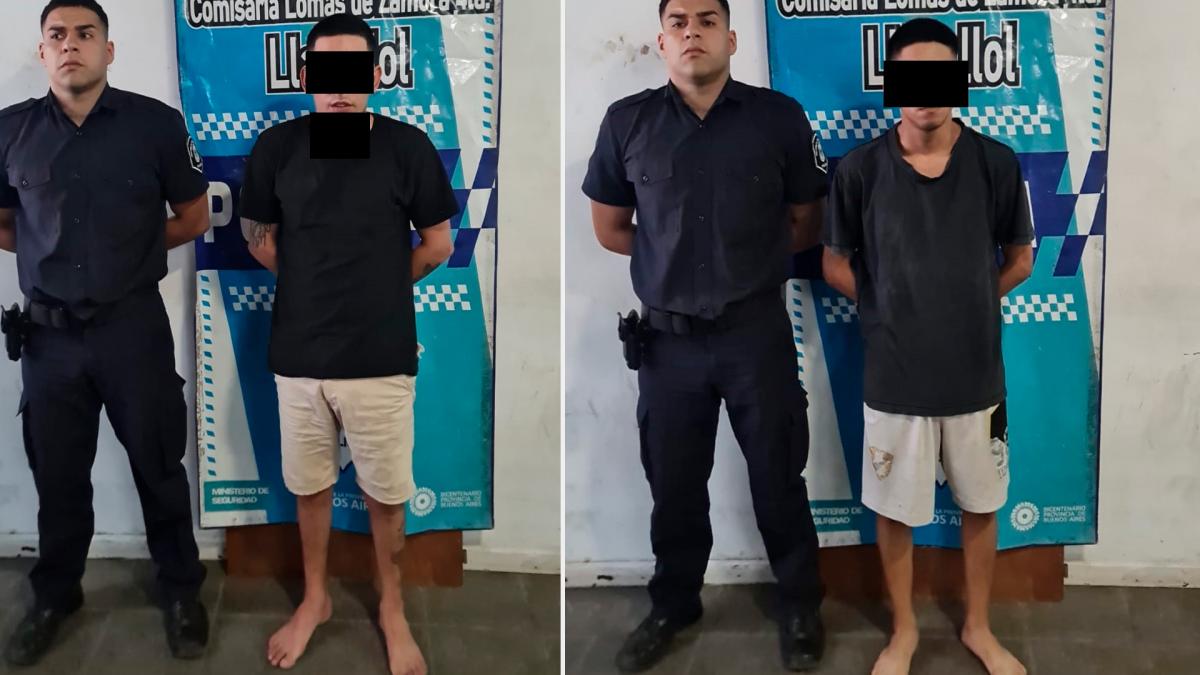 Dos personas fueron demoradas en relacin al hecho Foto Prensa