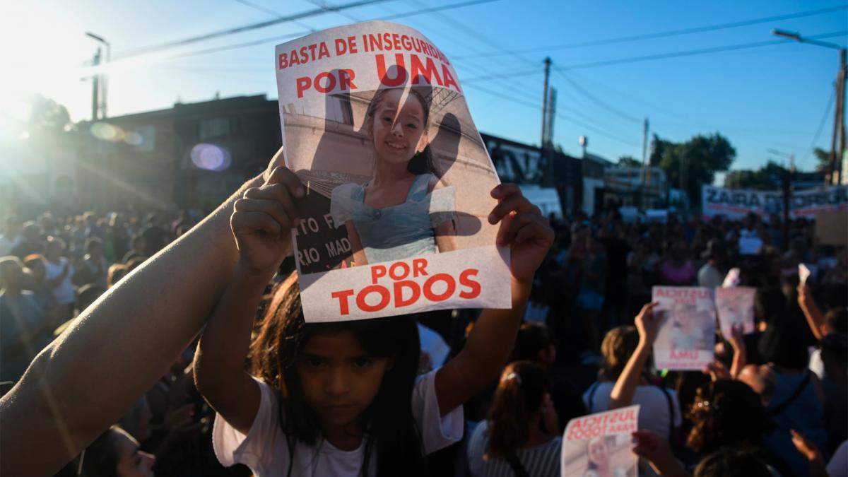 reclamo amigos y familiares por el crimen de Umma Foto Camila Godoy