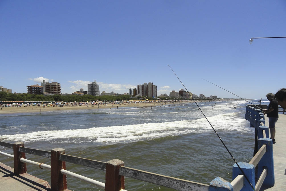 El crimen ocurri durante la madrugada en la Costanera de la localidad balnearia Foto archivo 