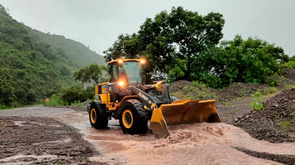 La ruta nacional 51 a la altura de Campo Quijano a 40 kilmetros de Salta dnvsalta