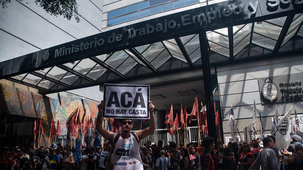 Manrique asegur que lamentablemente vamos a un camino de confrontacin inevitable Foto Camila Godoy 