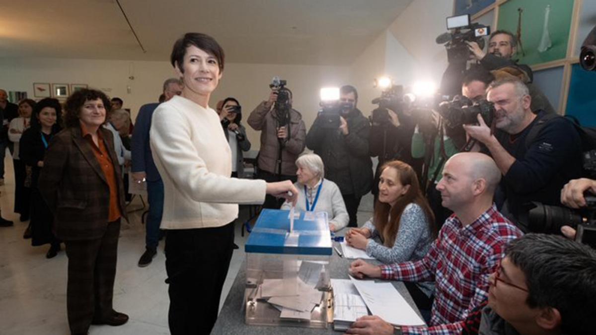 Ana Pontn candidata del Bloque Nacionalista Galego Foto X