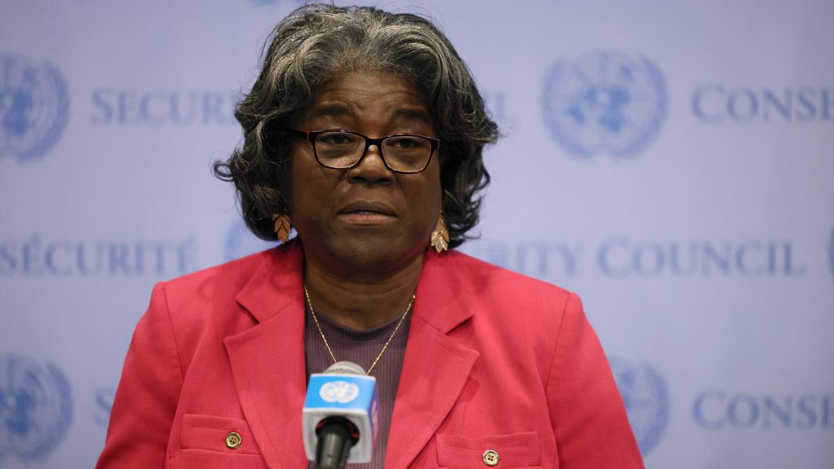 Linda Thomas Greenfield embajadora de EEUU ante la ONU Foto AFP 