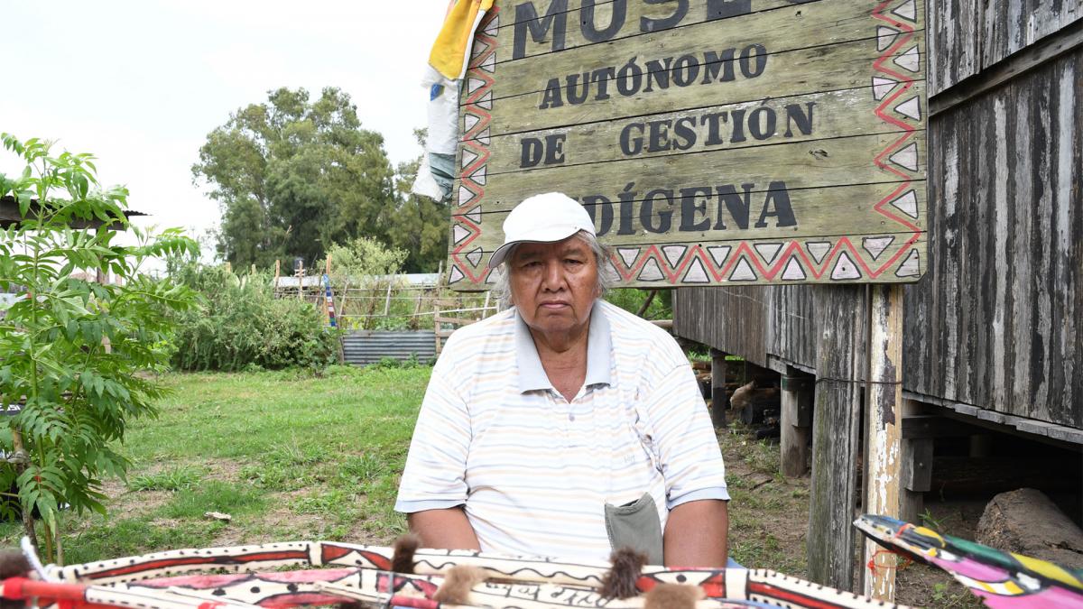 El artesano formoseo ooba Amancio Rojas Foto Nacho Snchez