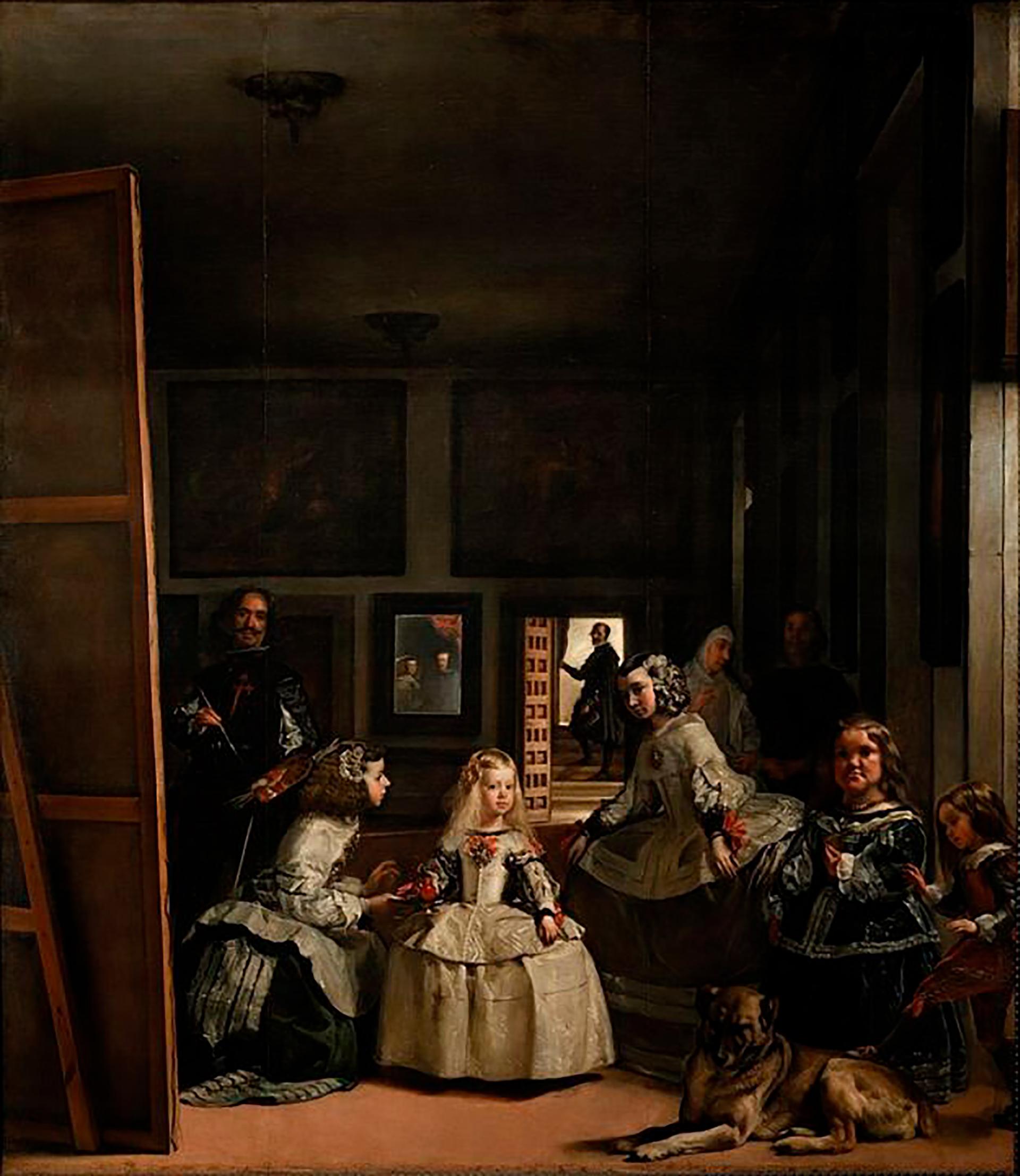 El original de Diego de Velzquez se termin en 1656 y mide 318 metros de alto y 276 de ancho Est en el Museo del Prado