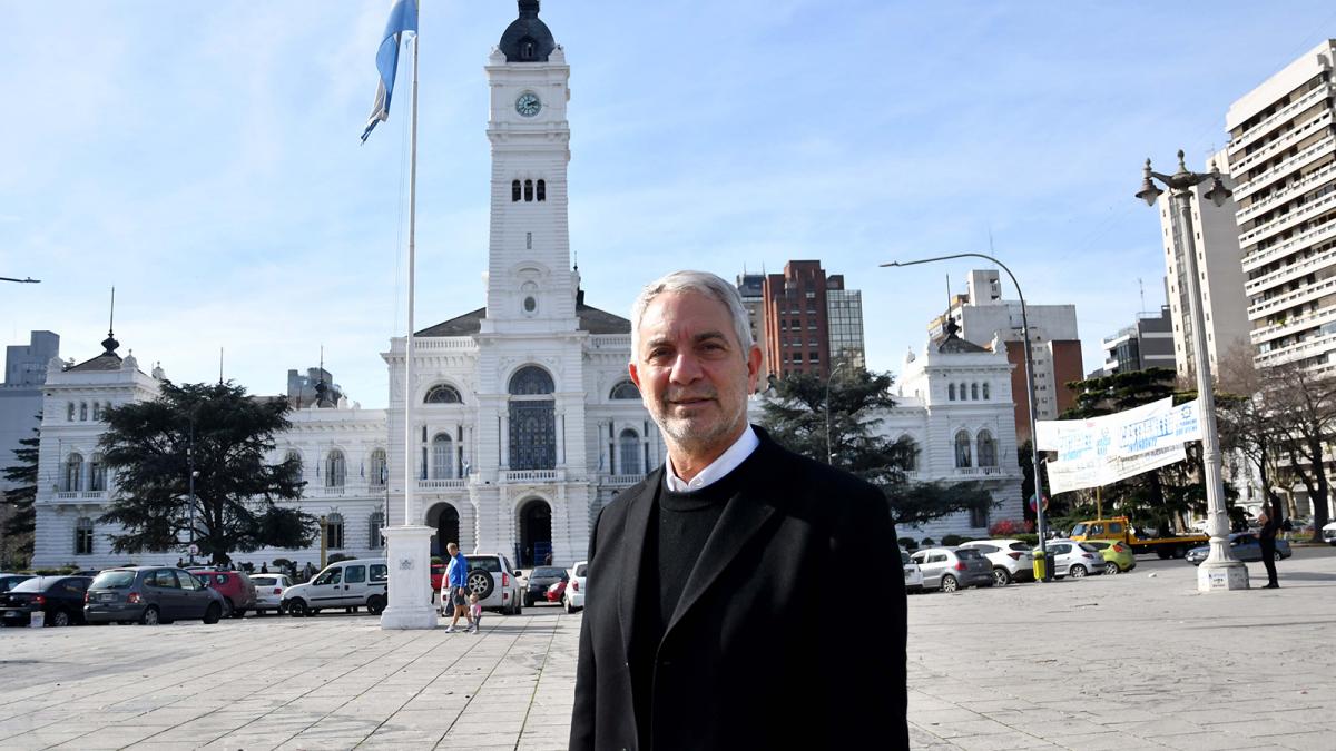 El intendente de La Plata Julio Alak Foto Eva Cabrera