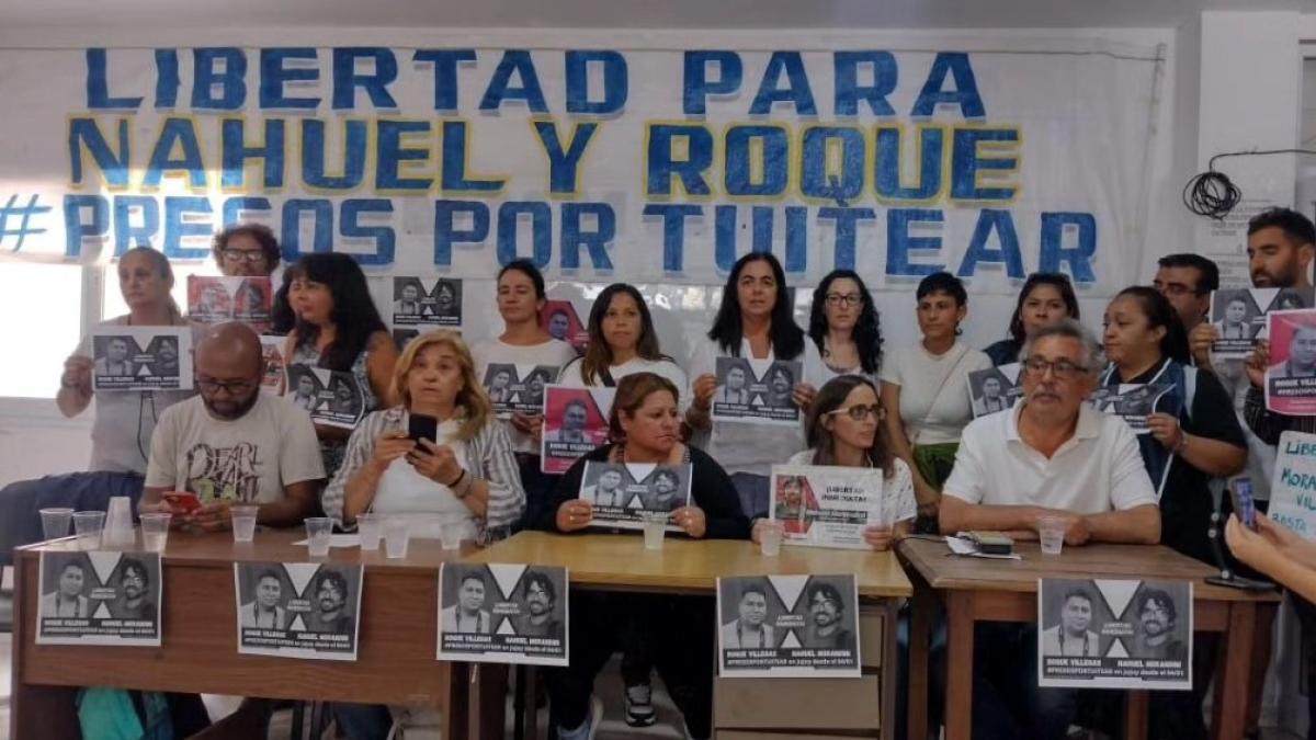 Una de las movilizaciones que se realizaron por la liberacin de los detenidos Foto redes 