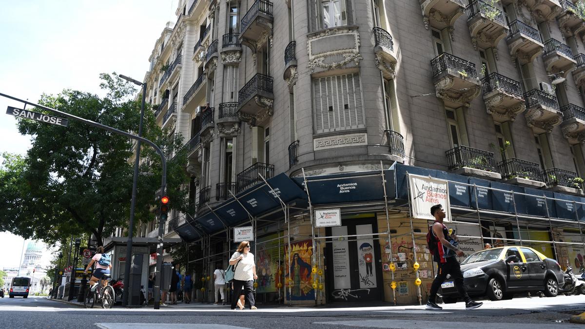 La fachada del Instituto contra la Discriminacin Inadi Foto Nacho Snchez