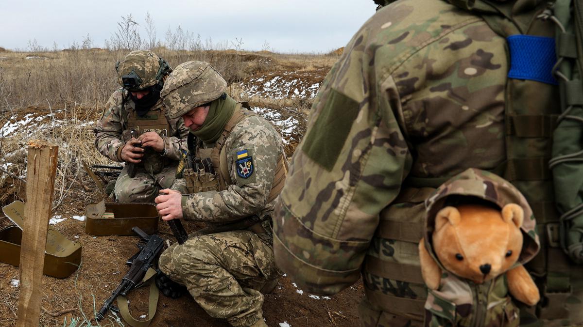 A dos aos de la guerra entre Rusia y Ucrania Foto AFP