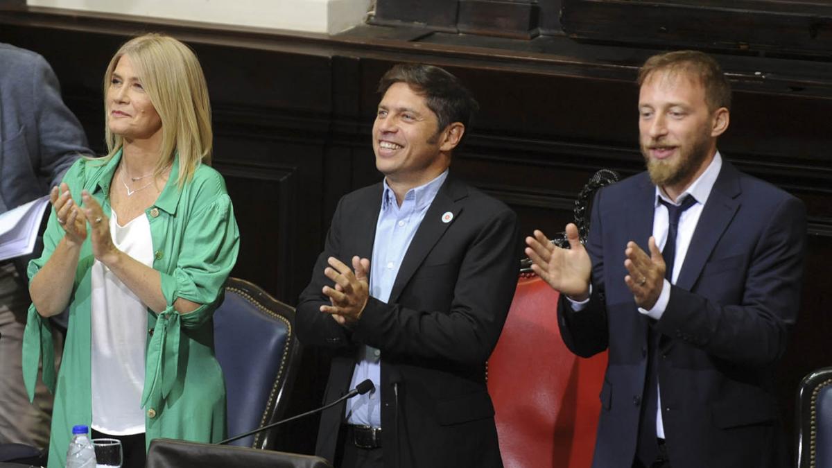 Axel Kicillof en una anterior apertura de gestin Foto Eva Cabrera