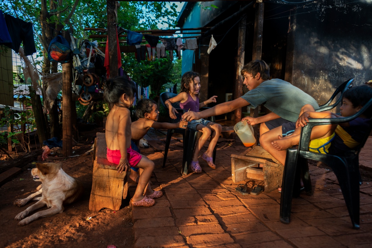 El consumo interno de mate caliente y tambin fro y en paquetes de medio kilo creci en 2023 Foto Magali Druscovich