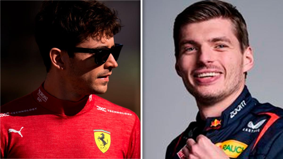 Leclerc y Verstappen protagoniastas en una jornada en Bahrein Combo Fotos X Scuderiaferrari X redbullracing