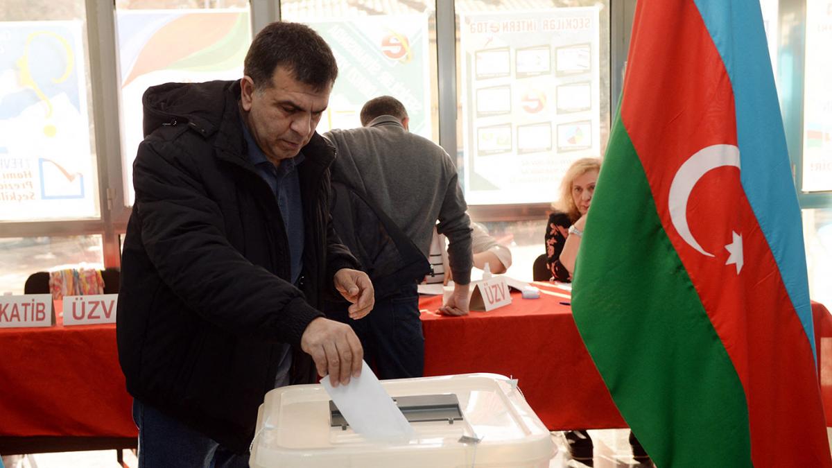 Elecciones presidenciales en azerbaiyan Foto AFP