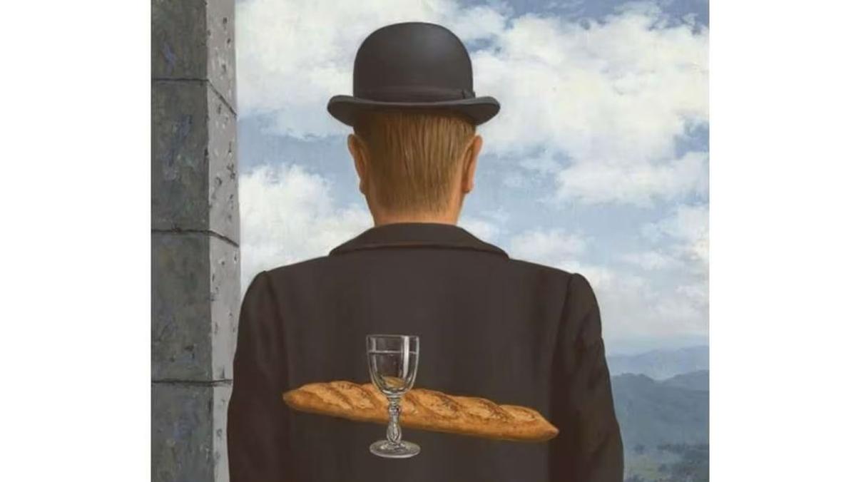 Subastan una icnica pintura del surrealista Magritte